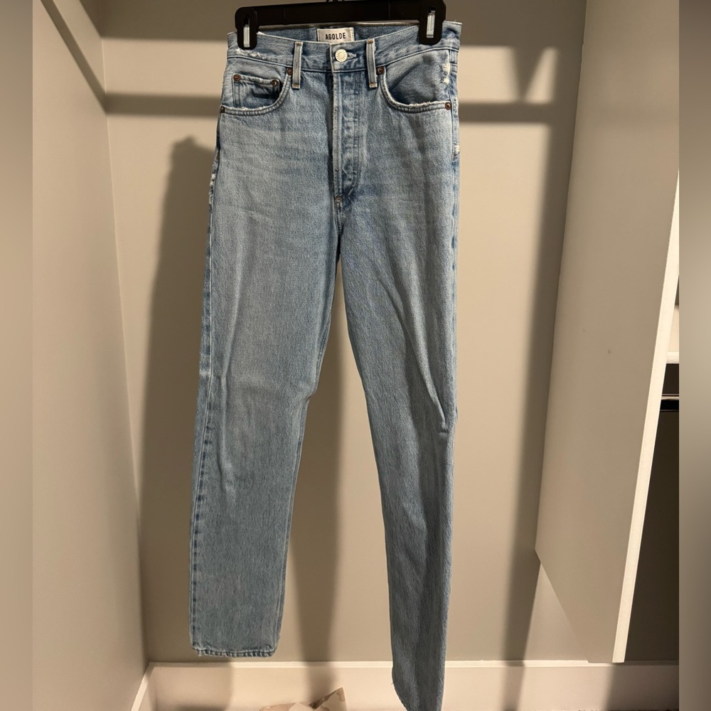 Agolde Light Blue Denim Jeans